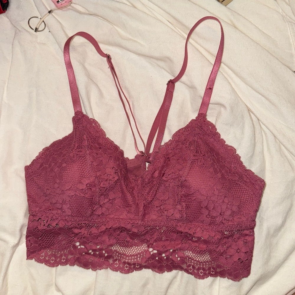 Lace crop top